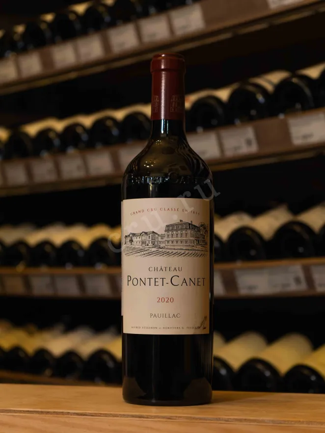 В магазине Крю Профи Chateau Pontet Canet Pauillac 2020 0.75 л