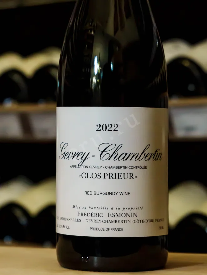 В магазине Крю Профи Frederic Esmonin Gevrey-Chambertin Clos Prieur 2022 0.75 л