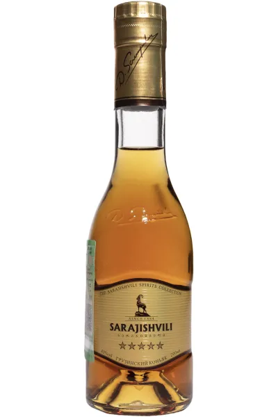 Коньяк Сараджишвили 5 лет 2019 0.2 л