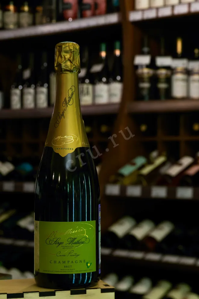 В магазине Крю Профи Serge Mathieu Cuvee Prestige Brut 2019 0.75 л