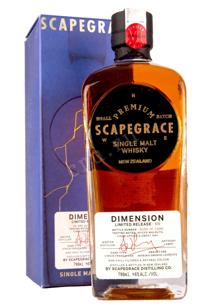 Виски Scapegrace Dimension in gift box  0.7 л