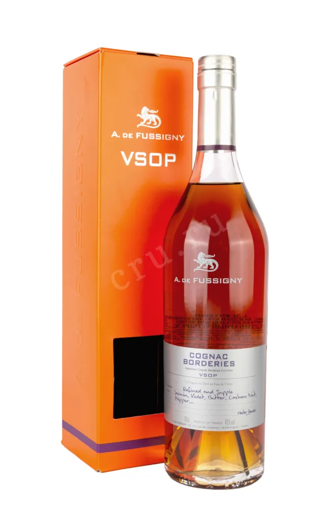 Коньяк A. de Fussigny  Borderies Crus du Collection VSOP gift box  0.7 л