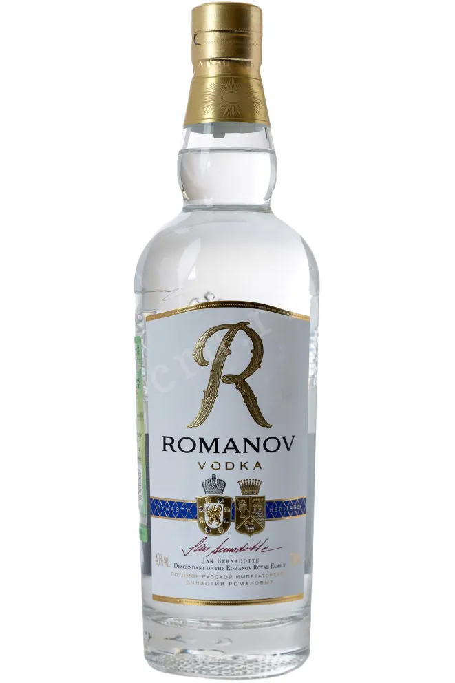 Бутылка Vodka Romanov in gift box 0.7 л