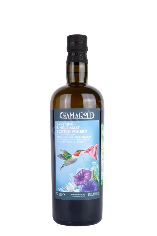 Бутылка Samaroli Glentauchers with gift box 2008 0.7 л