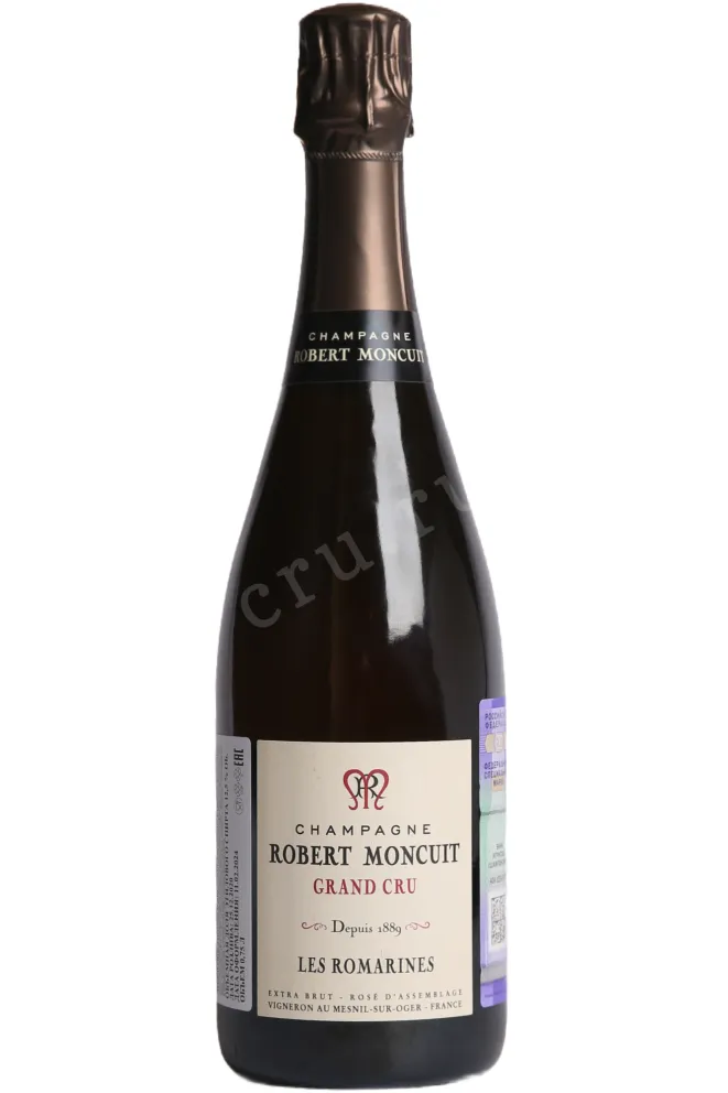 Шампанское Robert Moncuit Grand Cru Les Romarines 2020 0.75 л