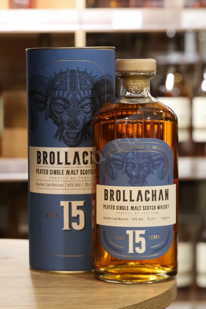 В магазине Крю Профи Brollachan Peated 15 Years Old in tube 0.7 л