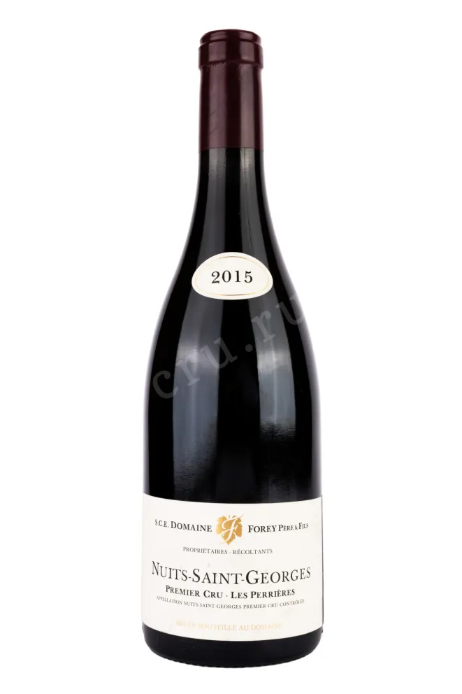 Вино Nuits-Saint-Georges 1-er Cru Domaine Forey Pere et Fils  Les Perrieres 2015 0.75 л