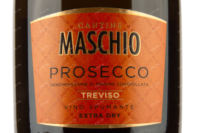 Этикетка Maschio Prosecco DOC Treviso  2021 0.75 л