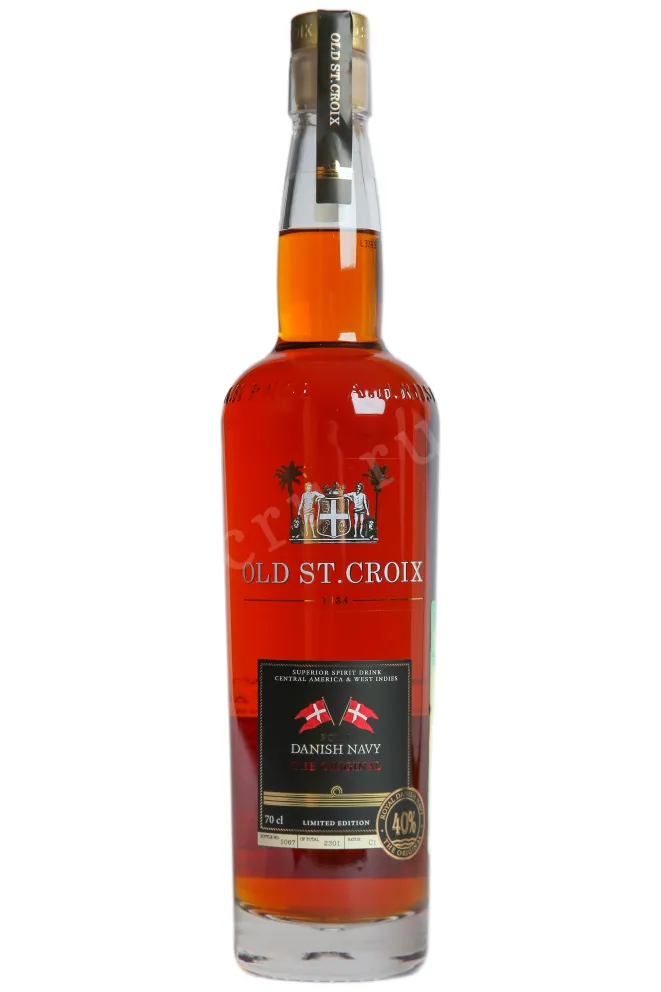 Бутылка Old St. Croix Royal Danish Navy The Original in gift box 0.7 л