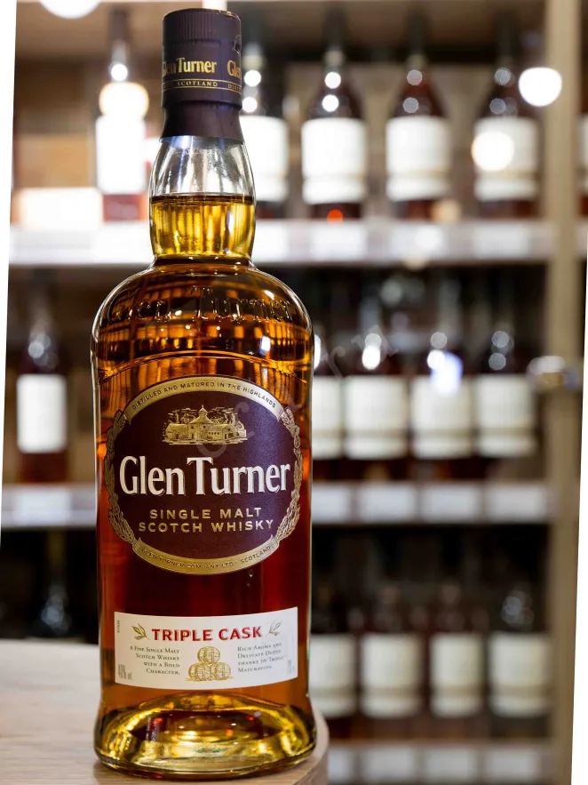 В магазине Крю Профи Glen Turner Triple Cask Single Malt in tube 0.7 л