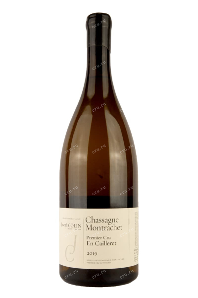 Вино Chassagne-Montrachet Premier Cru Joseph Colin En Cailleret 2019 1.5 л