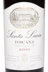 Этикетка Santa Lucia Toscana Rosso IGT 2023 0.75 л