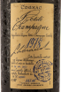 Этикетка Lheraud Petit Champagne 1978 0.7 л