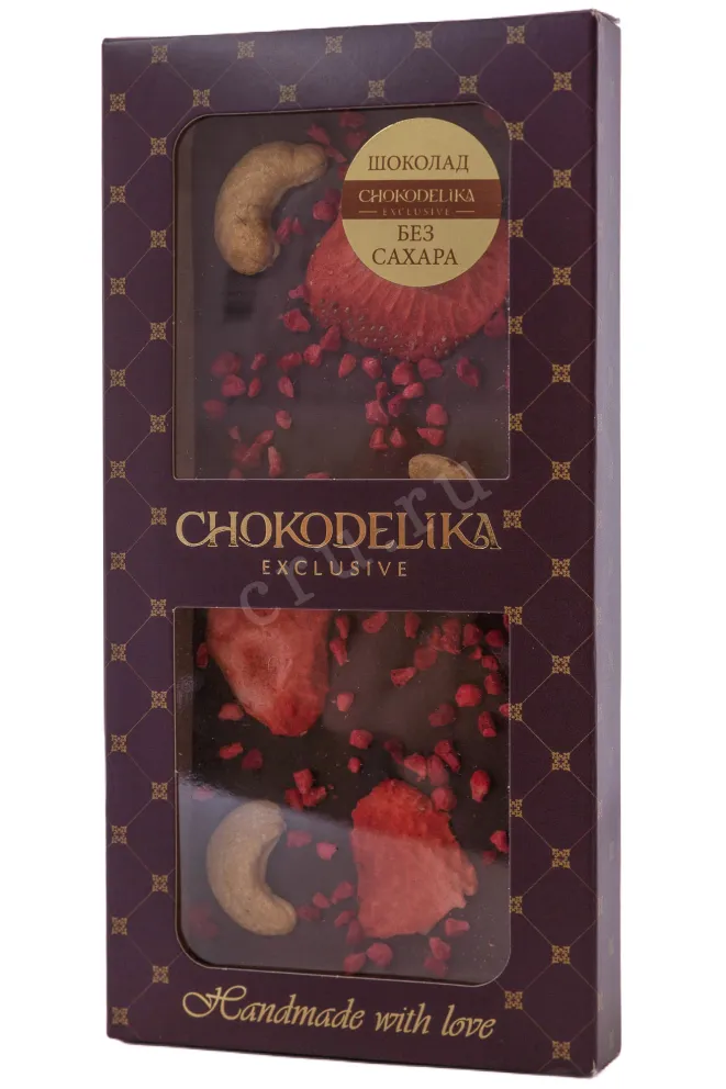 Шоколад Чокоделика горький Кешью