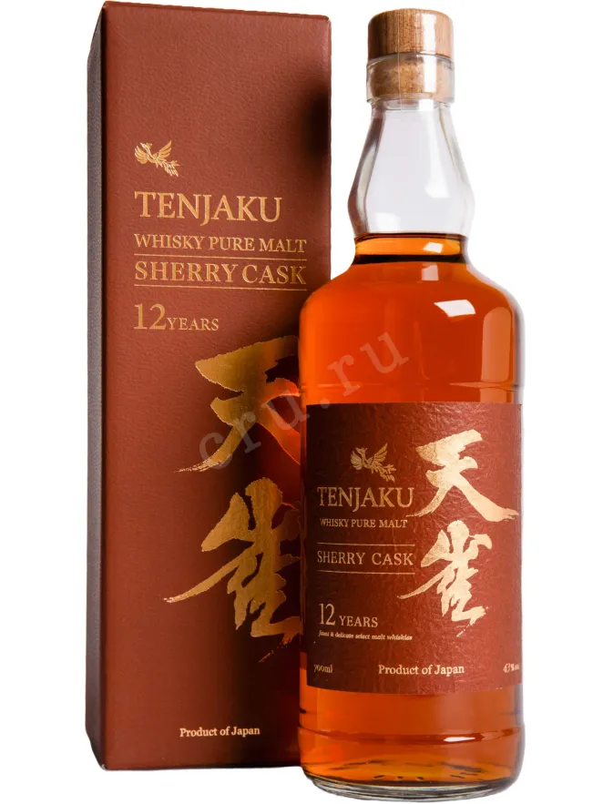 Виски Tenjaku Sherry Cask 12 years in gift box  0.7 л