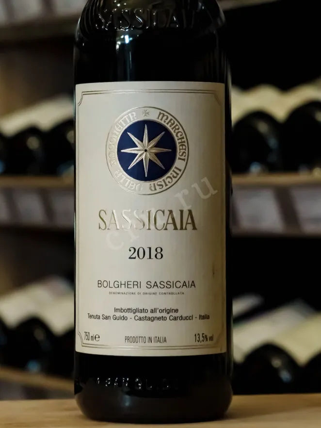 В магазине Крю Профи Sassicaia 2018 0.75 л
