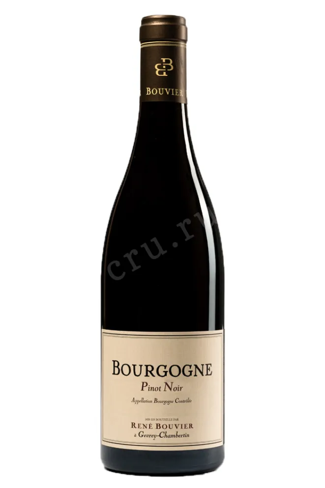 Вино Domaine Rene Bouvier Bourgogne Pinot Noir 2021 0.75 л