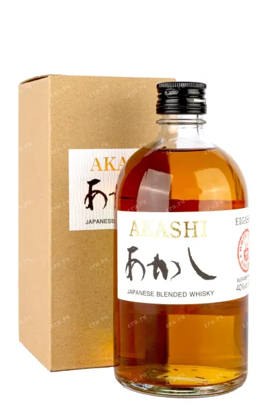 Виски Akashi Blended in gift box  0.5 л