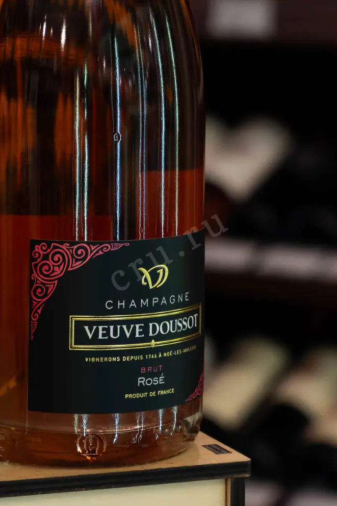 В магазине Крю Профи Champagne Veuve Doussot Tendresse Rose Brut 0.75 л