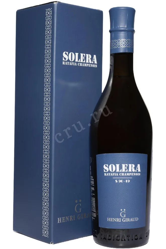 Вино Henri Giraud Ratafia Champenois Solera in gift box 2020 0.5 л