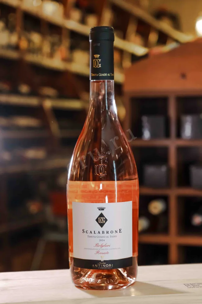 В магазине Крю Профи Tenuta Guado Al Tasso Scalabrone Bolgheri Rosato 2024 0.75 л
