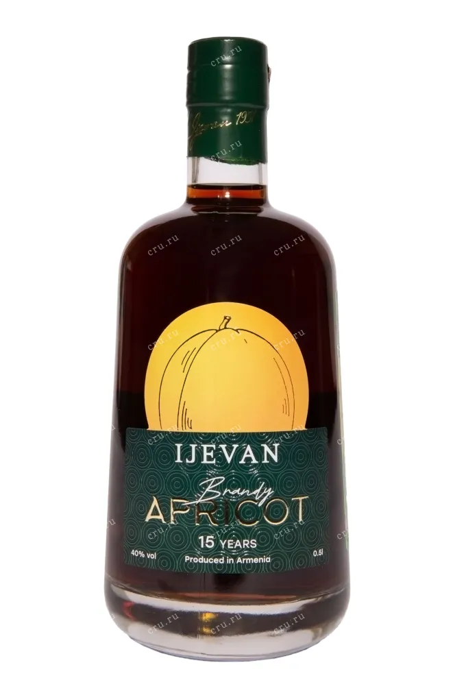Бутылка Ijevan Brandy Apricot 15 years in gift box 0.5 л
