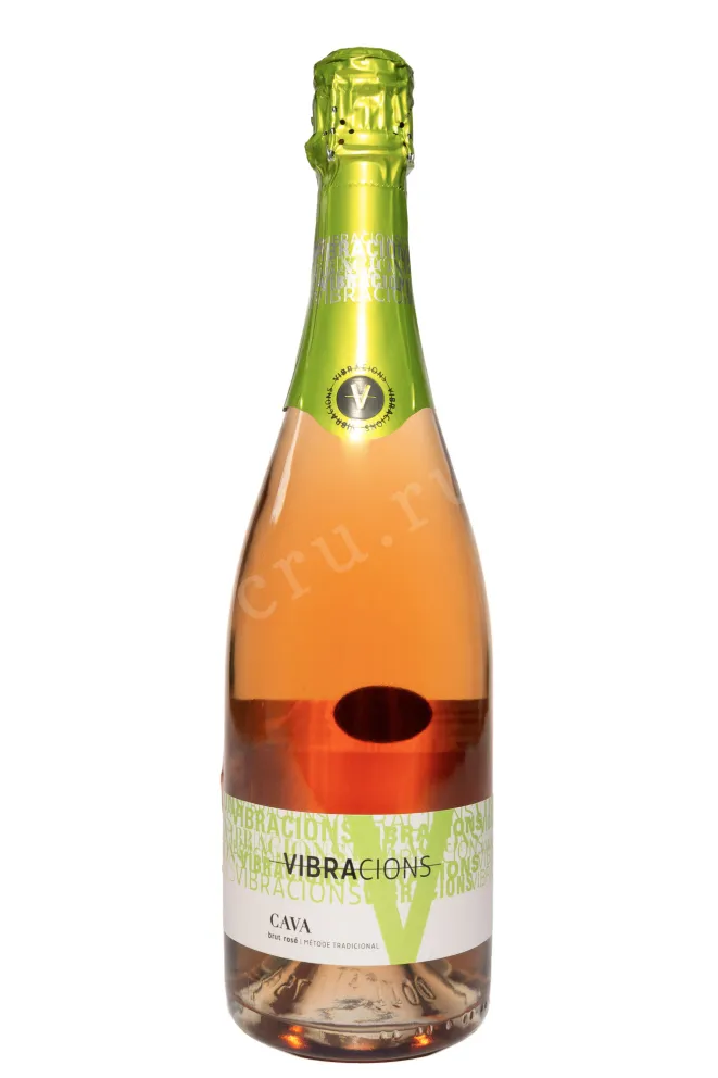 Игристое вино Vibracions Cava Brut Rose DO 2023 0.75 л