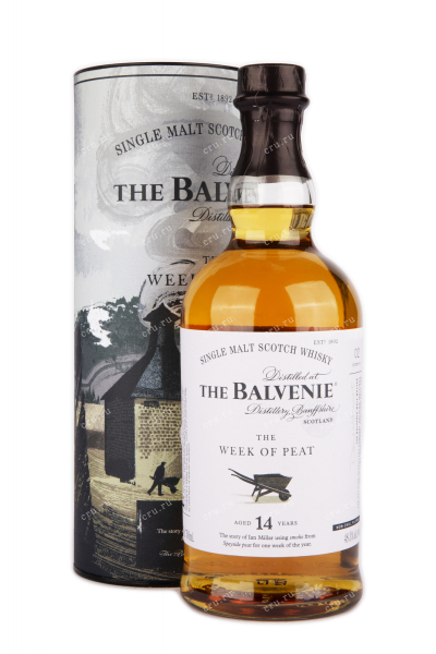 Виски Balvenie 14 years The Week of Peat  0.7 л