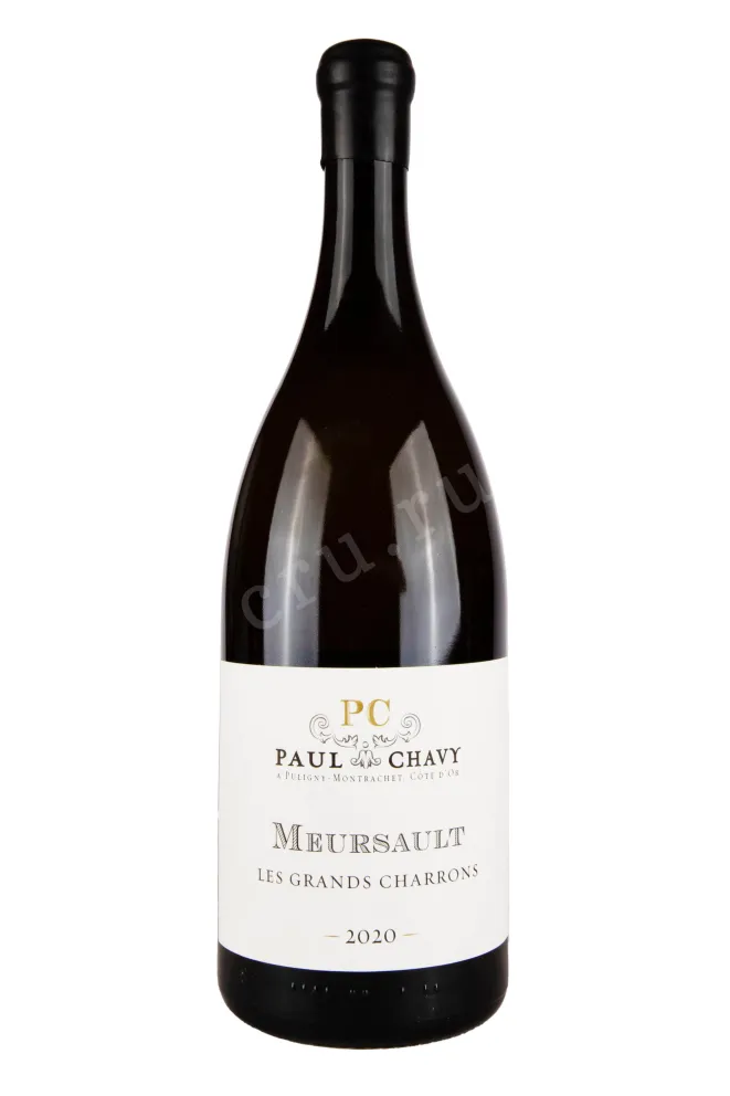 Бутылка Paul Chavy Les Grands Charrons Meursault 2020 1.5 л