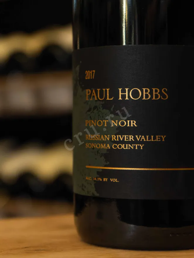 В магазине Крю Профи Paul Hobbs Russian River Valley Pinot Noir 2017 0.75 л