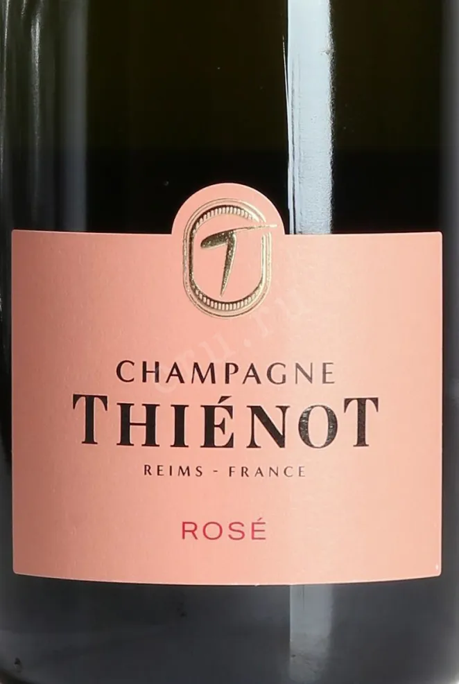 Этикетка Champagne Thiénôt Rosé 2020 0.75 л