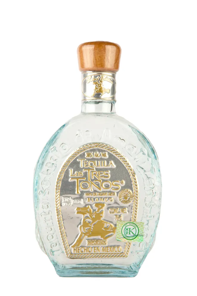Текила Los Tres Tonos Blanco  0.7 л