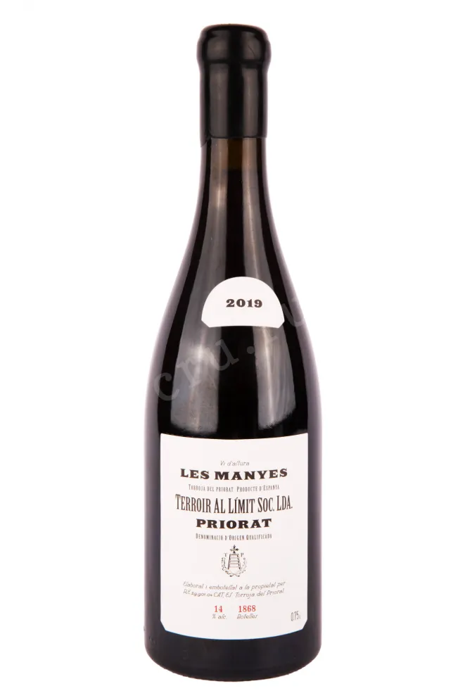 Вино Les Manyes 2019 0.75 л