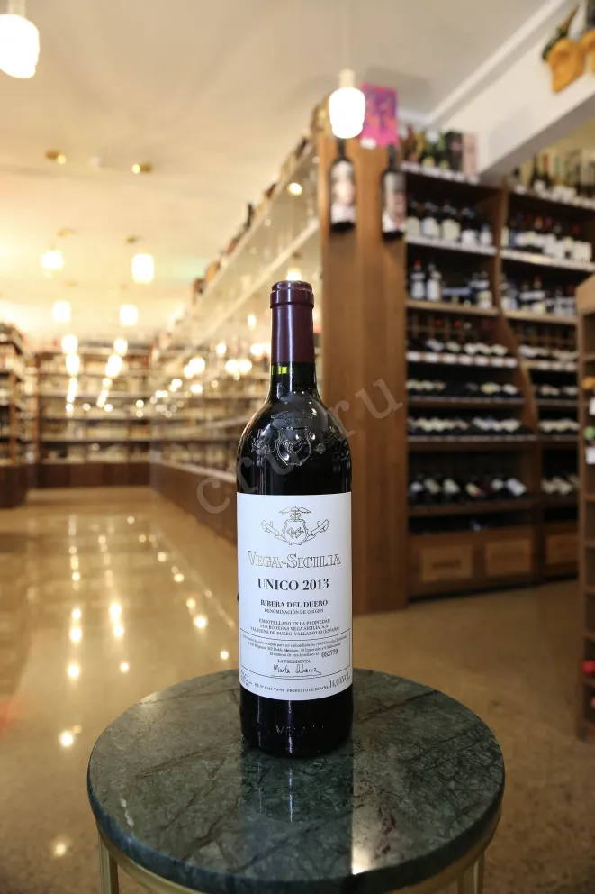 В магазине Крю Профи Vega Sicilia Unico Ribera del Duero 2013 0.75 л