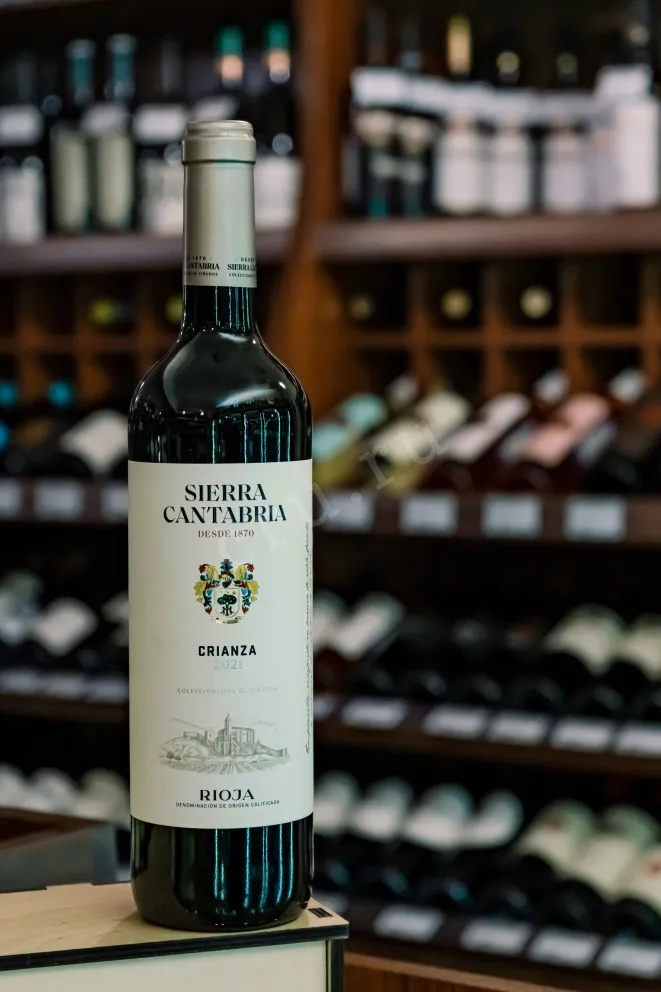 В магазине Крю Профи Sierra Cantabria Crianza 2021 0.75 л