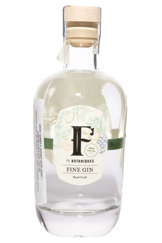 Джин A. Bergere Fine Gin  0.5 л
