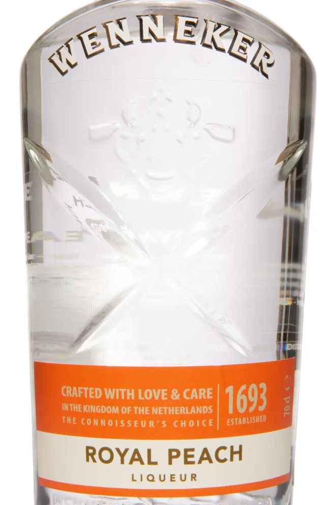 Этикетка Wenneker Peach 0.7 л