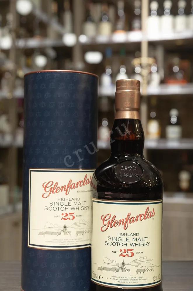 В магазине Крю Профи Glenfarclas 25 years gift box 0.7 л
