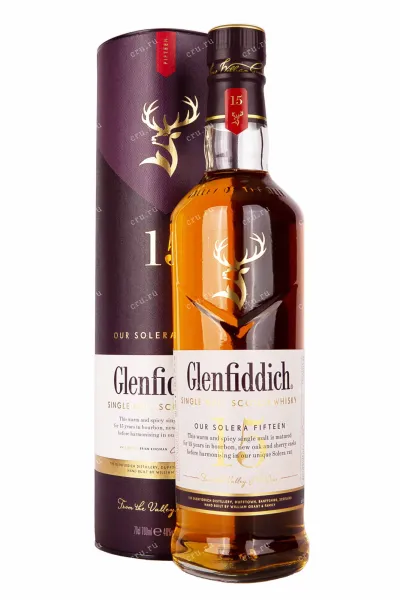 Виски Glenfiddich 15 years  0.75 л