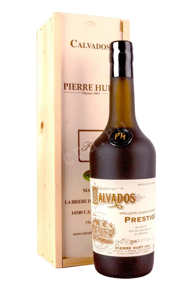 Кальвадос Pierre Huet Prestige wooden box   0.7 л