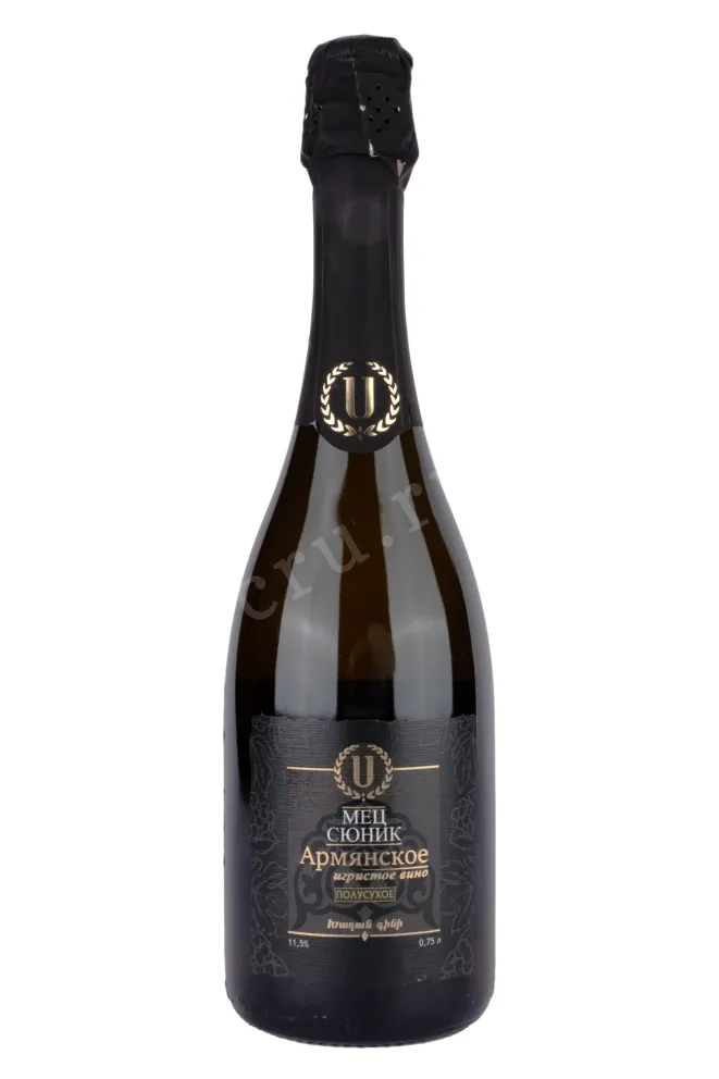 Игристое вино Mets Sunik white semi-dry 2021 0.75 л