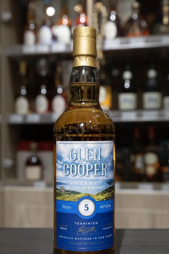 В магазине Крю Профи Single Malt Glen Cooper 5 years 0.7 л