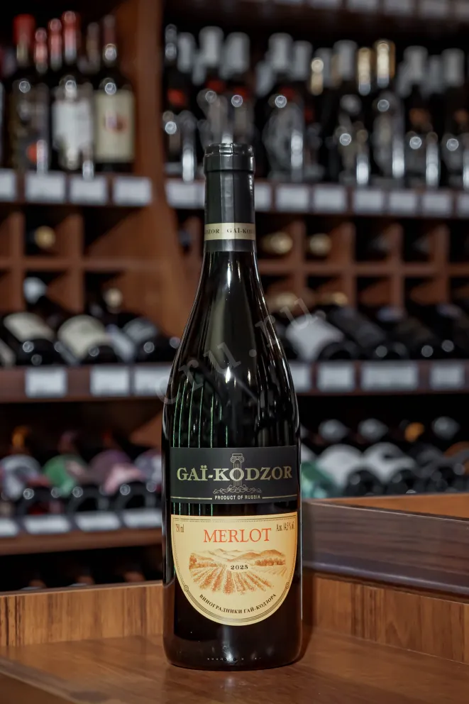 В магазине Крю Профи Gai-Kodzor Merlot 2025 0.75 л