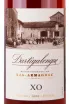 Этикетка Dartigalongue Bas Armagnac XO gift box 2009 0.7 л