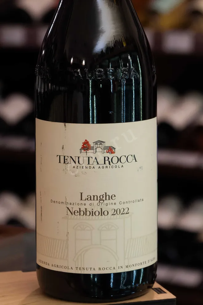 В магазине Крю Профи Tenuta Rocca Nebbiolo Langhe 2022 0.75 л