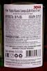Контрэтикетка Ron Carta Vieja Solera Anejo in gift tube 2024 0.75 л
