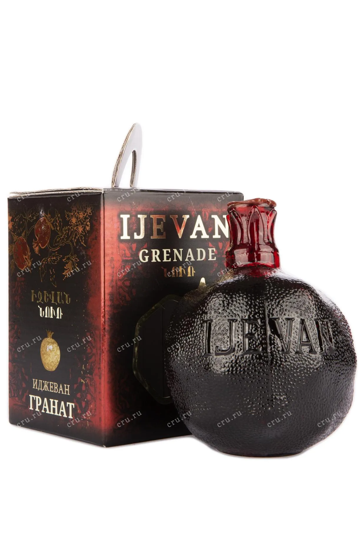 Фото — Вино Ijevan Grenade souvenir bottle 0.75 л
