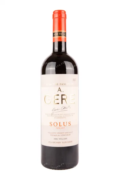 Вино Gere Attila Solus 2021 0.75 л