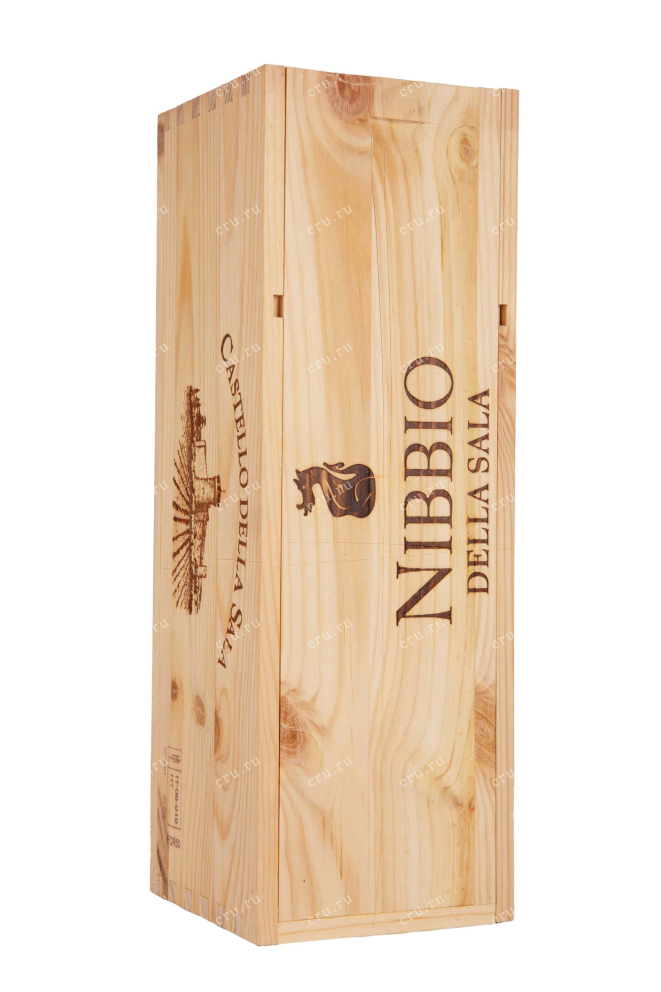 Деревянная коробка Antinori Nibbio della Sala in wooden box 2019 0.75 л
