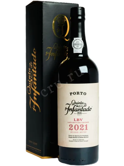 Портвейн Porto LBV Quinta do Infantado gift box 2021 0.75 л
